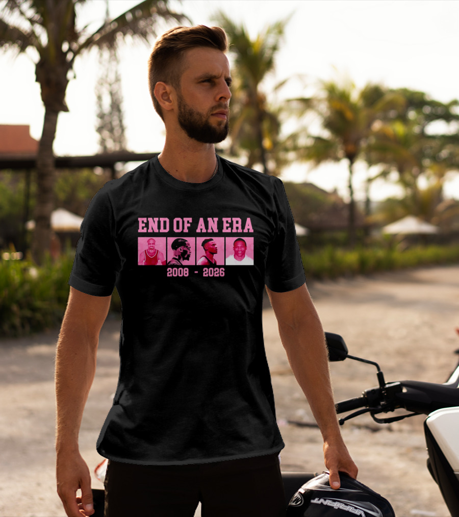Russell Westbrook End Of An Era 2008 2026 Basketball Legends T-Shirt