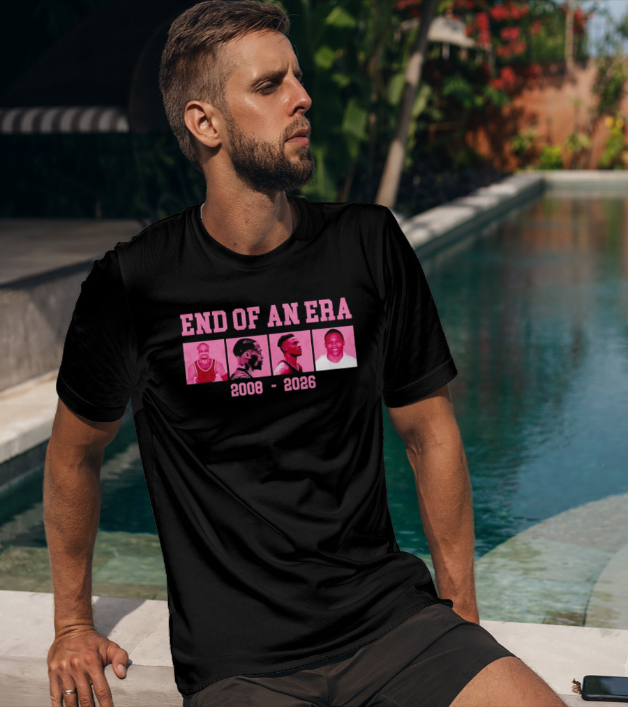 Russell Westbrook End Of An Era 2008 2026 Basketball Legends T-Shirt