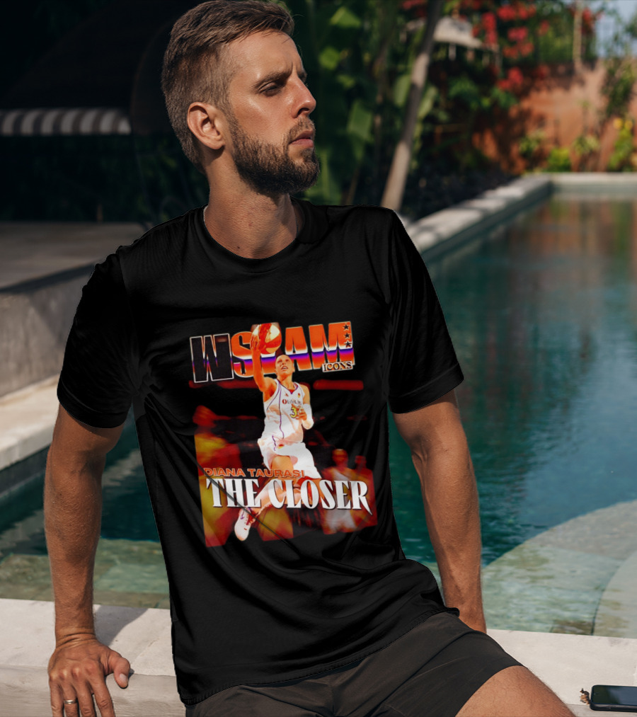 Diana Taurasi The Closer WNBA SLAM Icons Phoenix Mercury T-Shirt