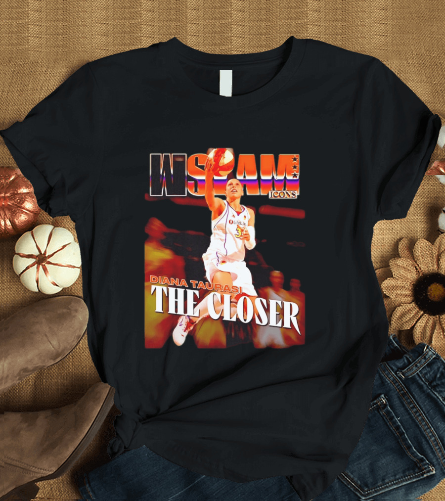 Diana Taurasi The Closer WNBA SLAM Icons Phoenix Mercury T-Shirt