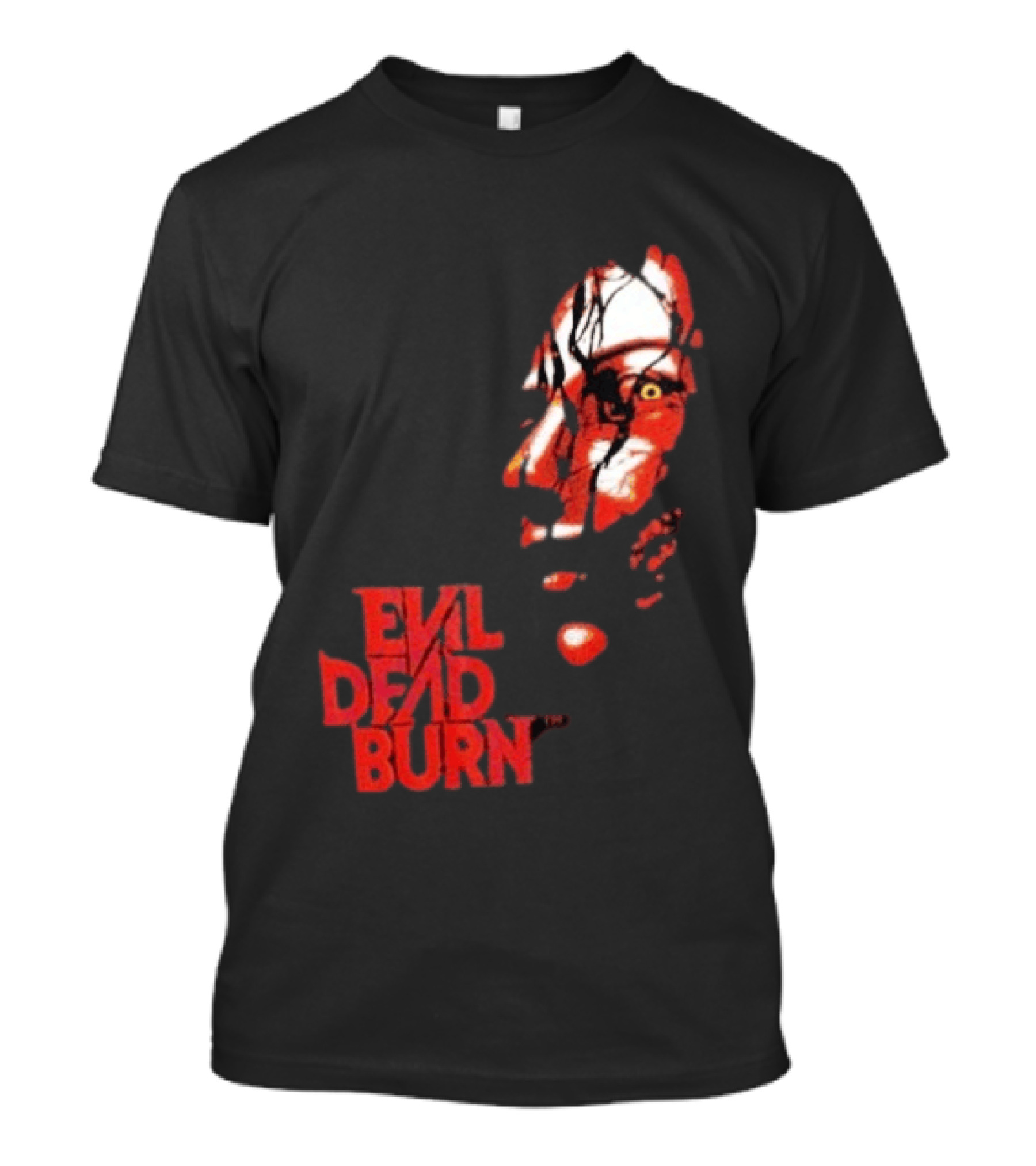 Halloween Horror Nights 2026 Evil Dead Burn Face Red T-Shirt