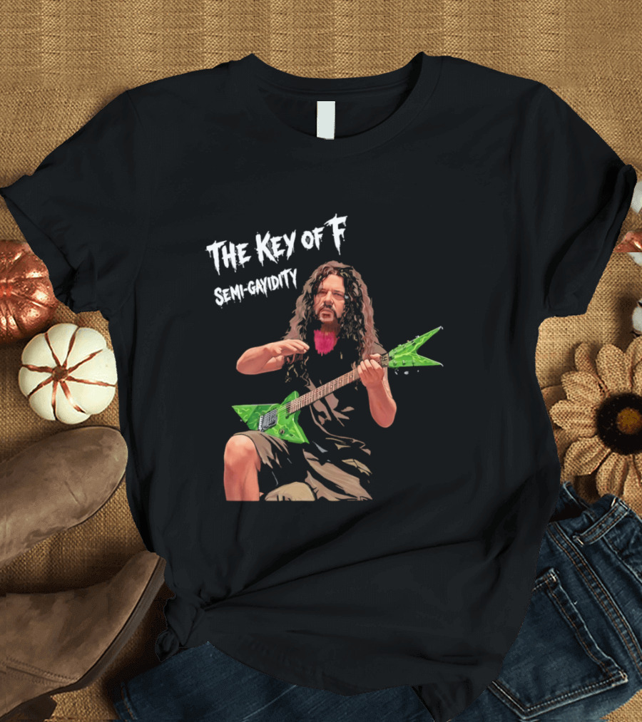 The Key Of F Semi Gayidity Dimebag Darrell Guitarist T-Shirt
