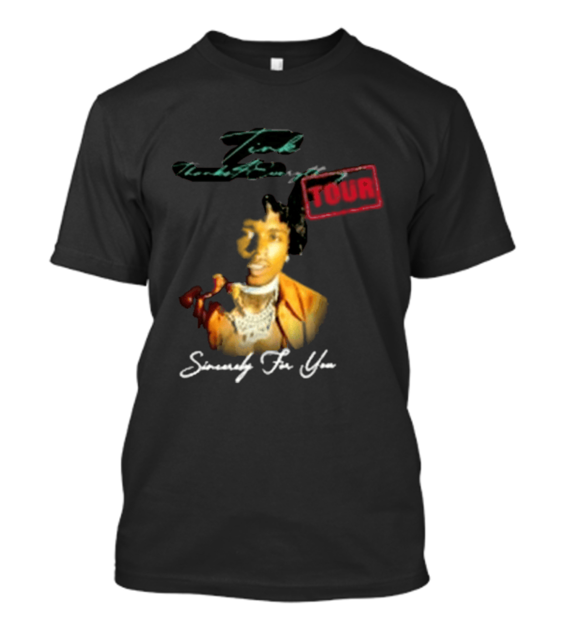 Que Jacquees Thanks 4 Everything Tour Signed You 5000 T-Shirt
