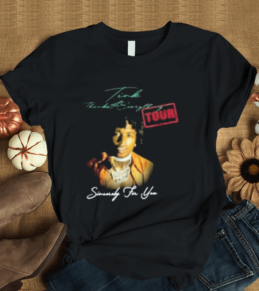 Que Jacquees Thanks 4 Everything Tour Signed You 5000 T-Shirt