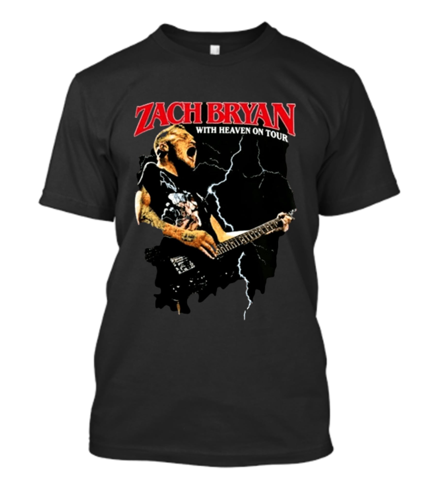 Zach Bryan With Heaven On Tour Live 8.13.2026 Empower Field Mile High Denver Co T-Shirt