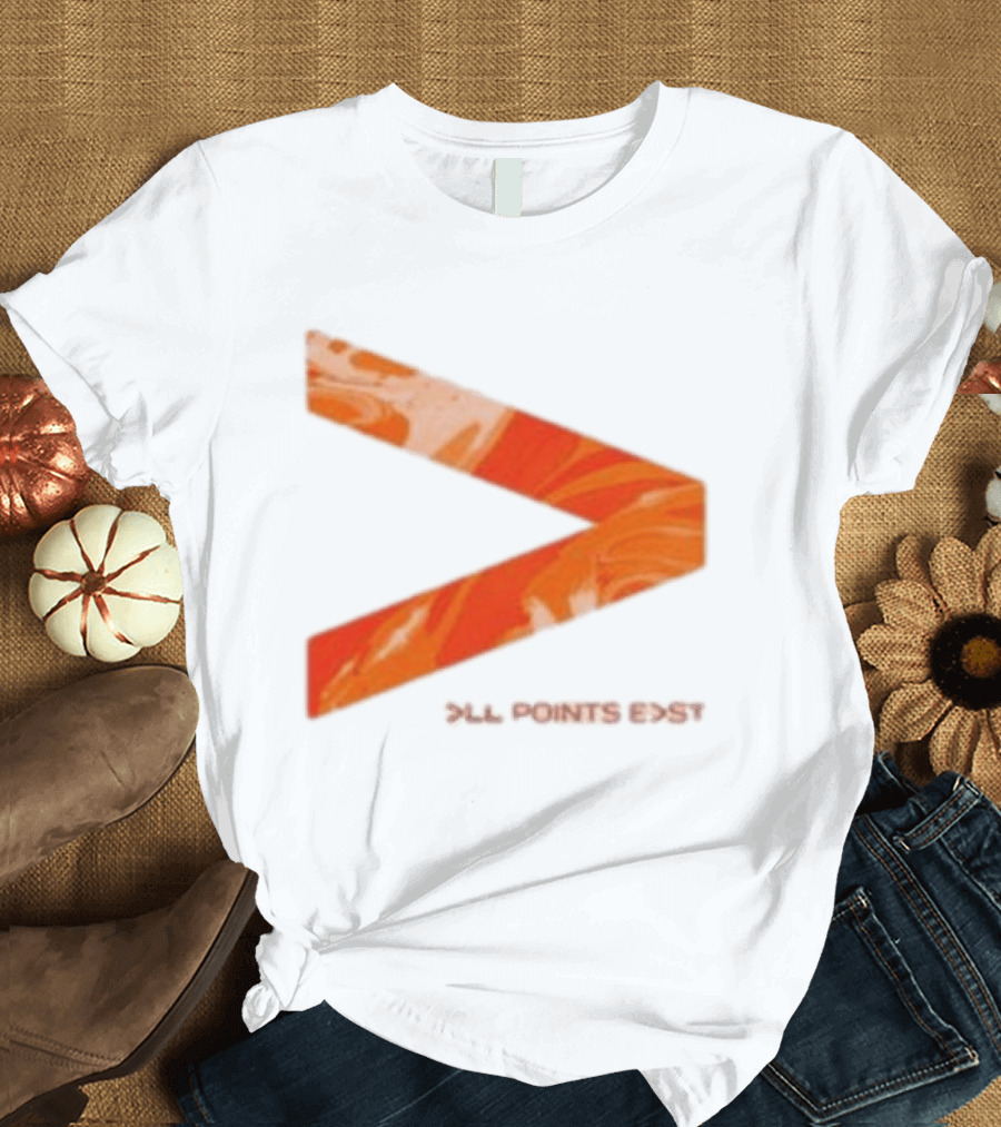 All Points East Festival 2026 Tyler The Creator Event Orange Arrow T-Shirt