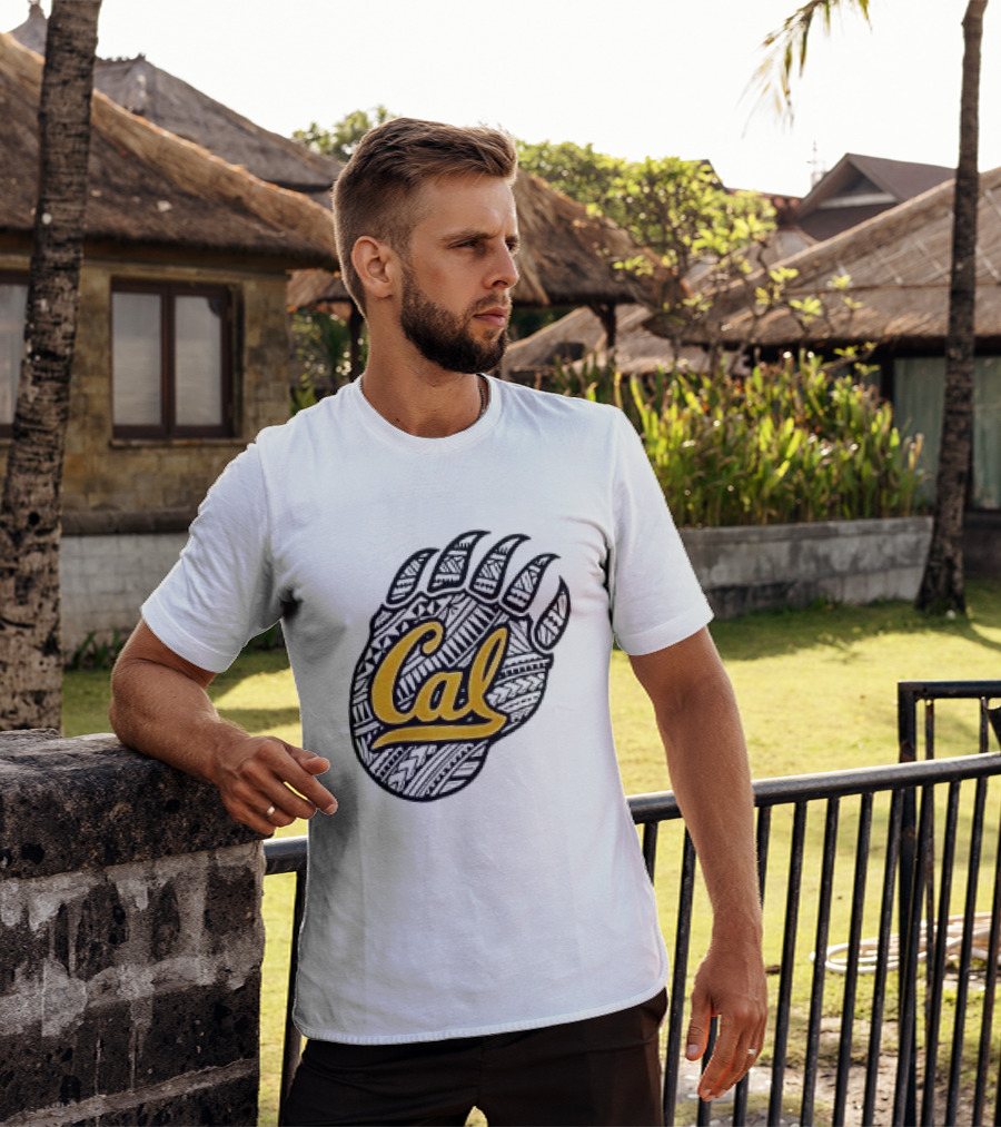 Cal Bears Football From The Bay To The Islands Bear Claw T-Shirt
