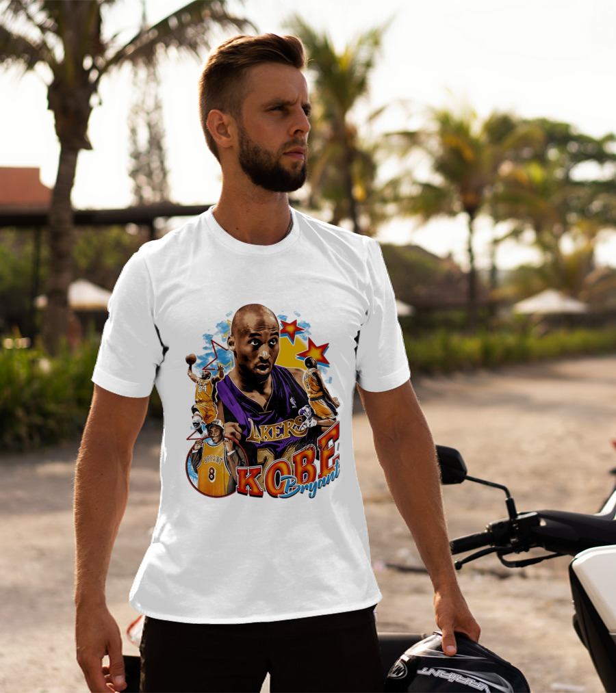 Kobe Bryant Lakers NBA Legendary Player Number 8 And 24 T-Shirt