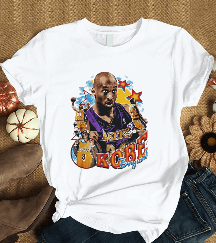 Kobe Bryant Lakers NBA Legendary Player Number 8 And 24 T-Shirt