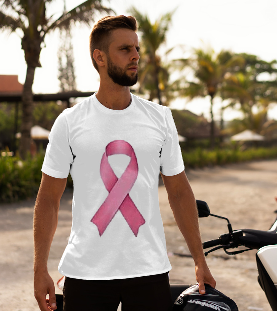 Breast Cancer Awareness Pink Ribbon Warrior MIC T-Shirt