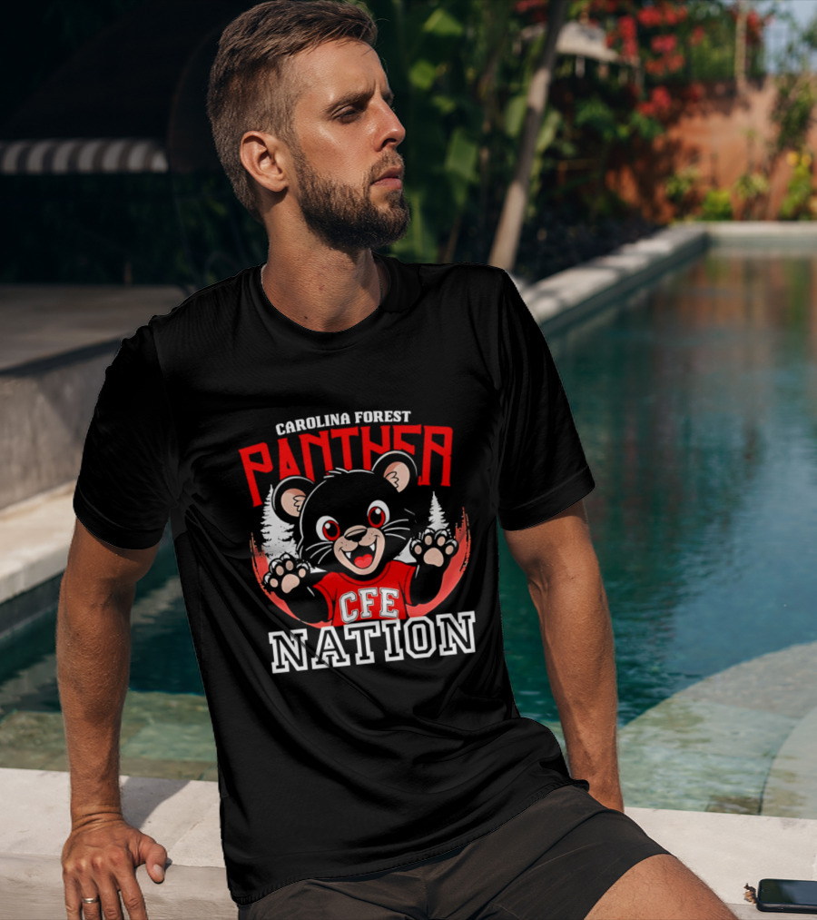 Carolina Forest Panther CFE Nation Cute T-Shirt