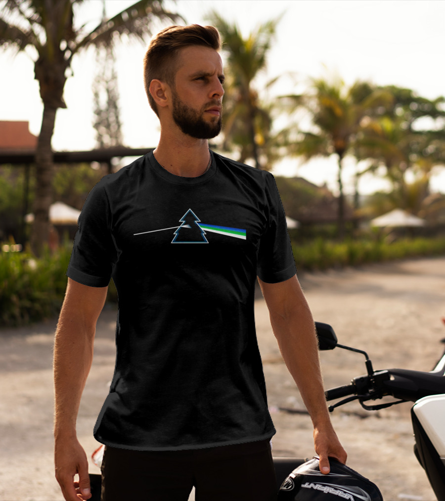 Minnesota Timberwolves Tree Prism Optical Spectrum T-Shirt