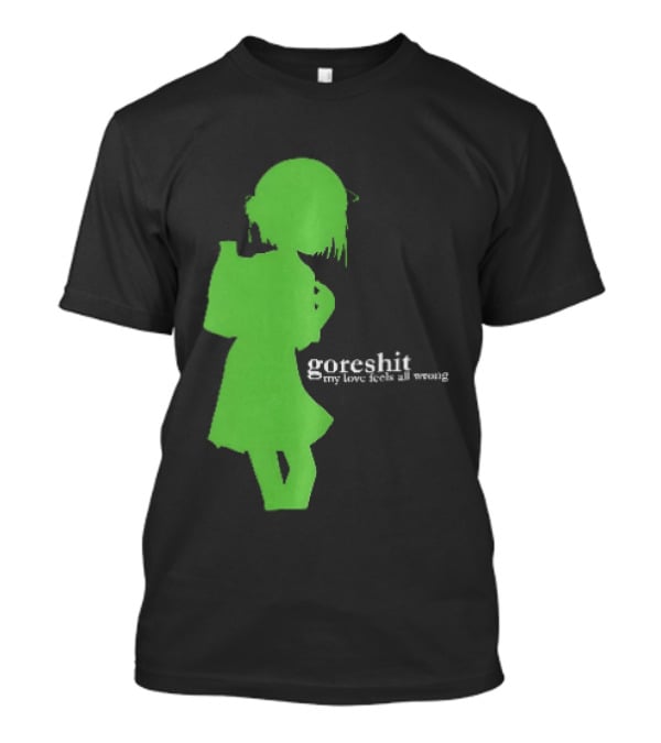 Goreshit My Love Feels All Wrong Anime T-Shirt