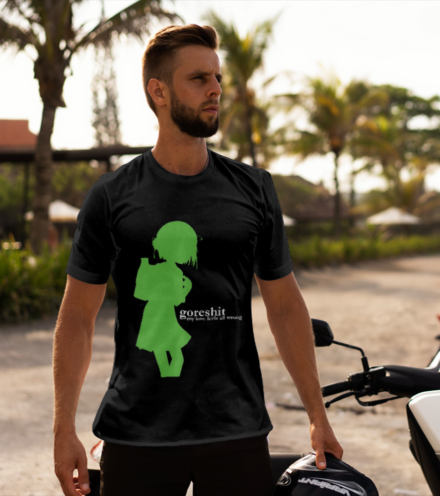 Goreshit My Love Feels All Wrong Anime T-Shirt