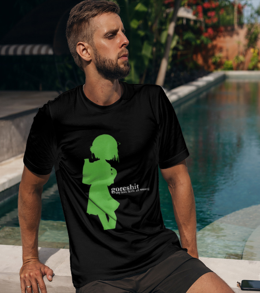 Goreshit My Love Feels All Wrong Anime T-Shirt