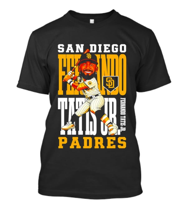 San Diego Padres Fernando Tatis Jr Iconic Baseball Star T-Shirt