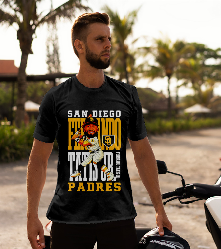 San Diego Padres Fernando Tatis Jr Iconic Baseball Star T-Shirt