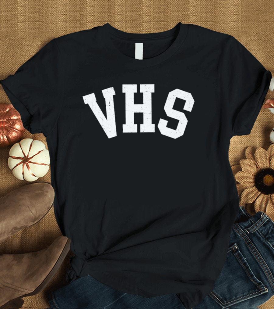 Vandegrift Crown Trio VHS Block T-Shirt