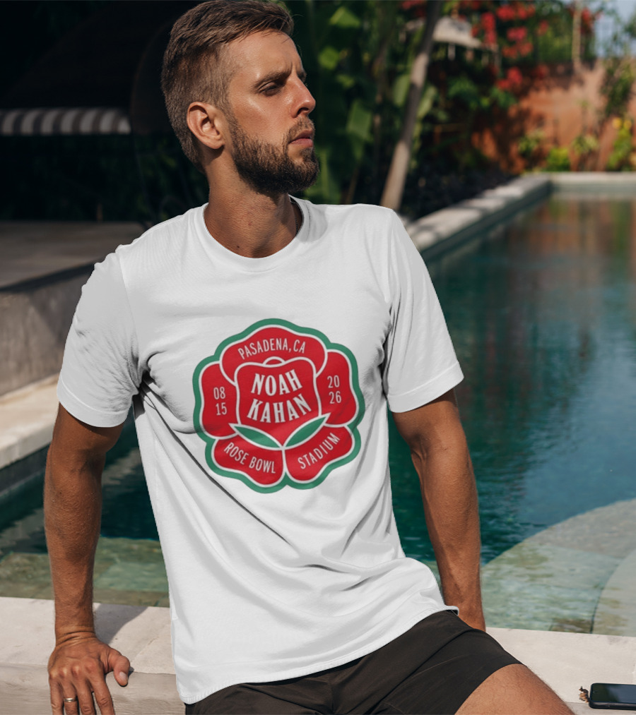 Noah Kahan Pasadena CA Rose Bowl Stadium 2026 August 15 T-Shirt