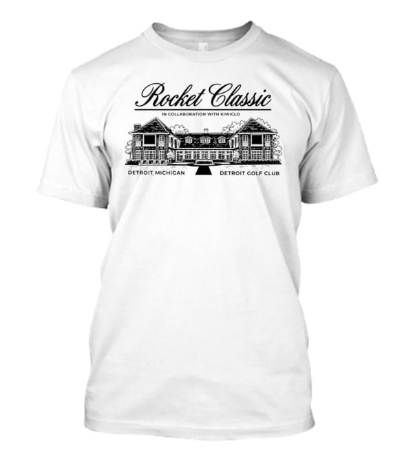 Rocket Classic Detroit Michigan Golf Club Collaboration With Kiwiclo T-Shirt