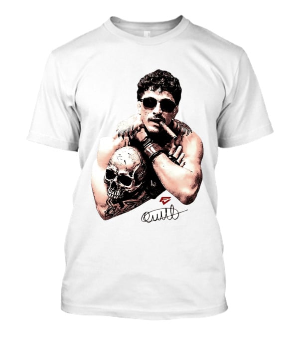 Smokilld Smokebreak Skull Tattoo Sunglasses Cigar T-Shirt