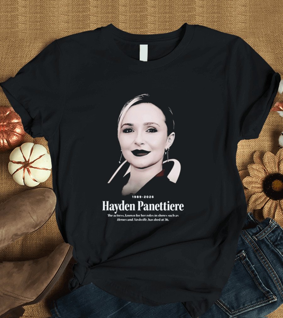 1989 2026 Hayden Panettiere Nashville Actress T-Shirt