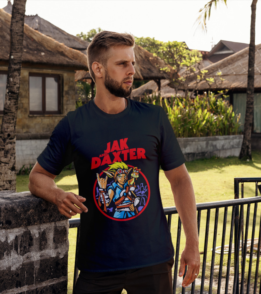 Jak And Daxter Iconic Characters T-Shirt