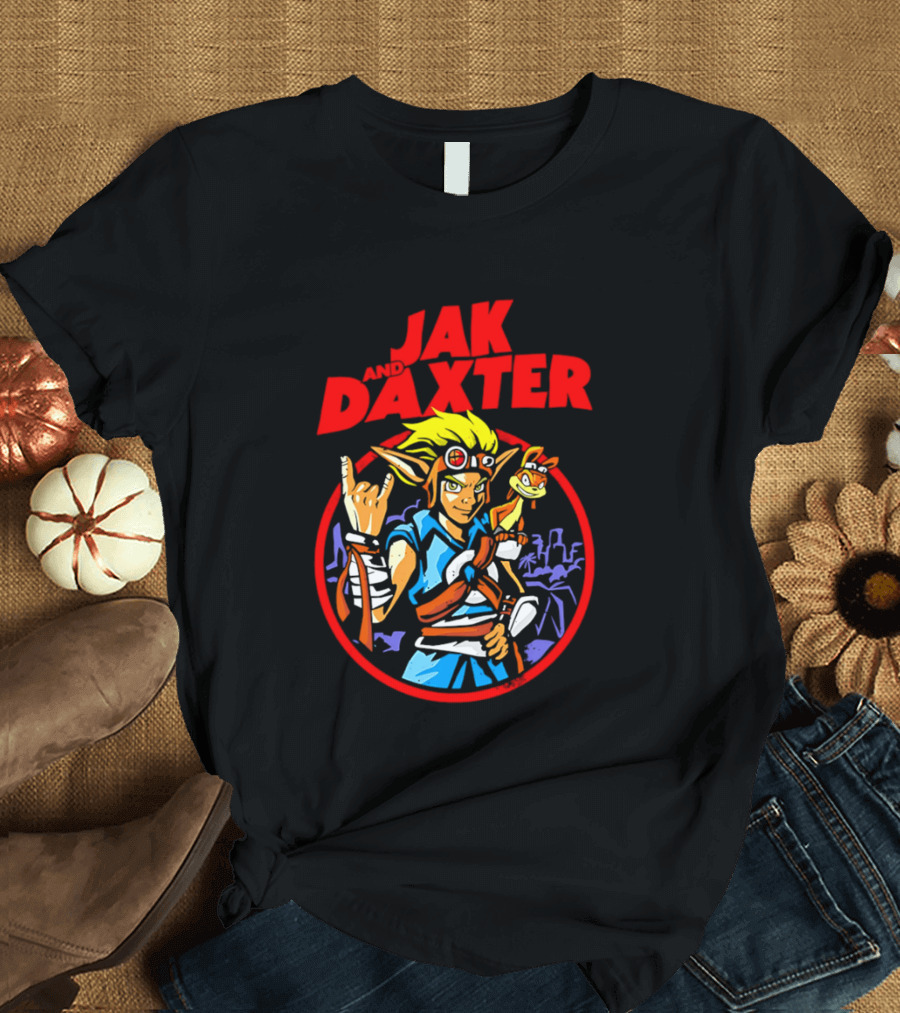 Jak And Daxter Iconic Characters T-Shirt