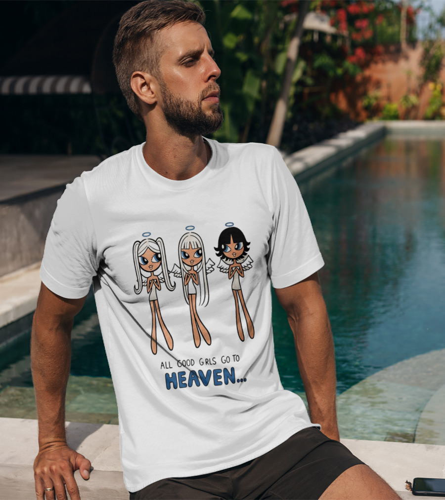 All Good Girls Go To Heaven Angel T-Shirt
