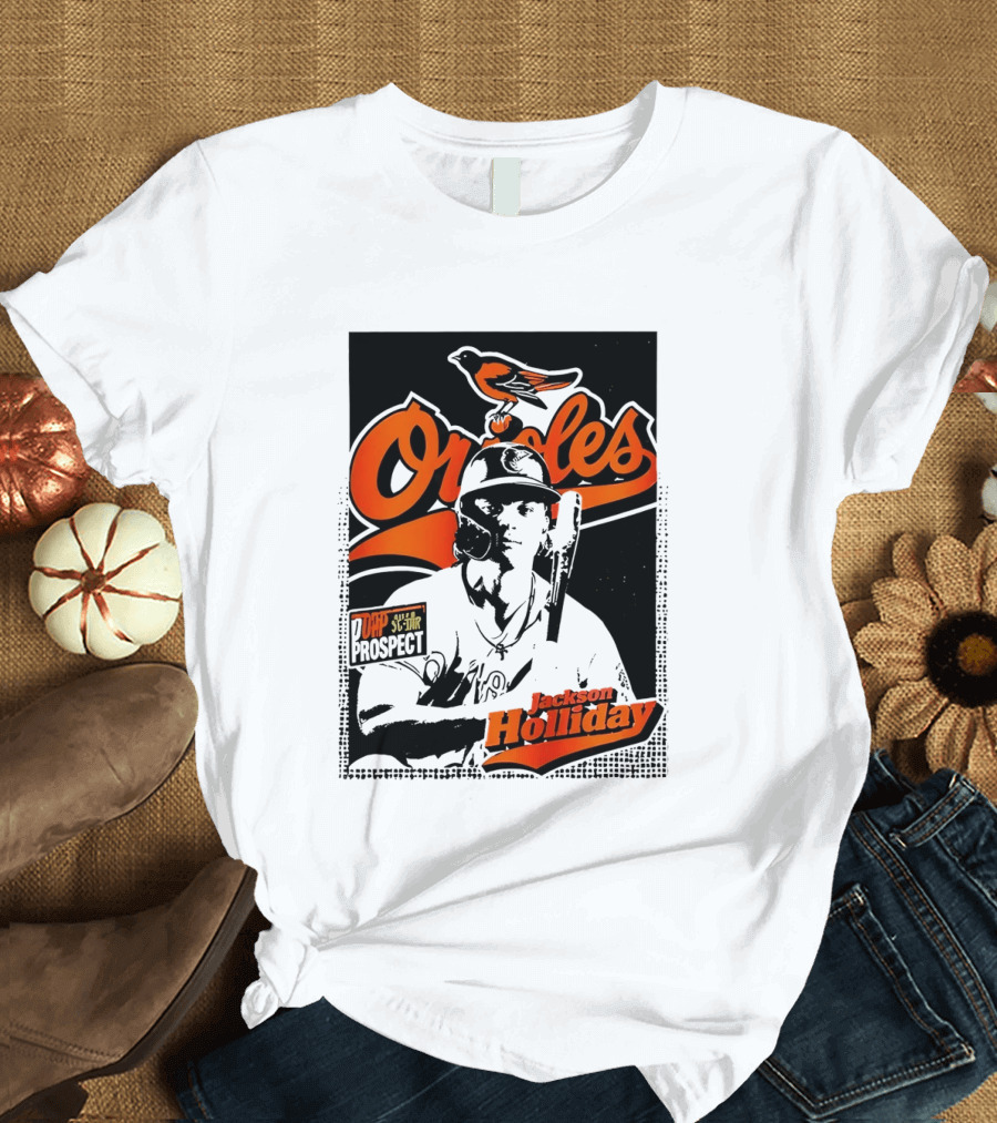 Orioles Top Prospect All Star Jackson Holliday Debut 2026 T-Shirt