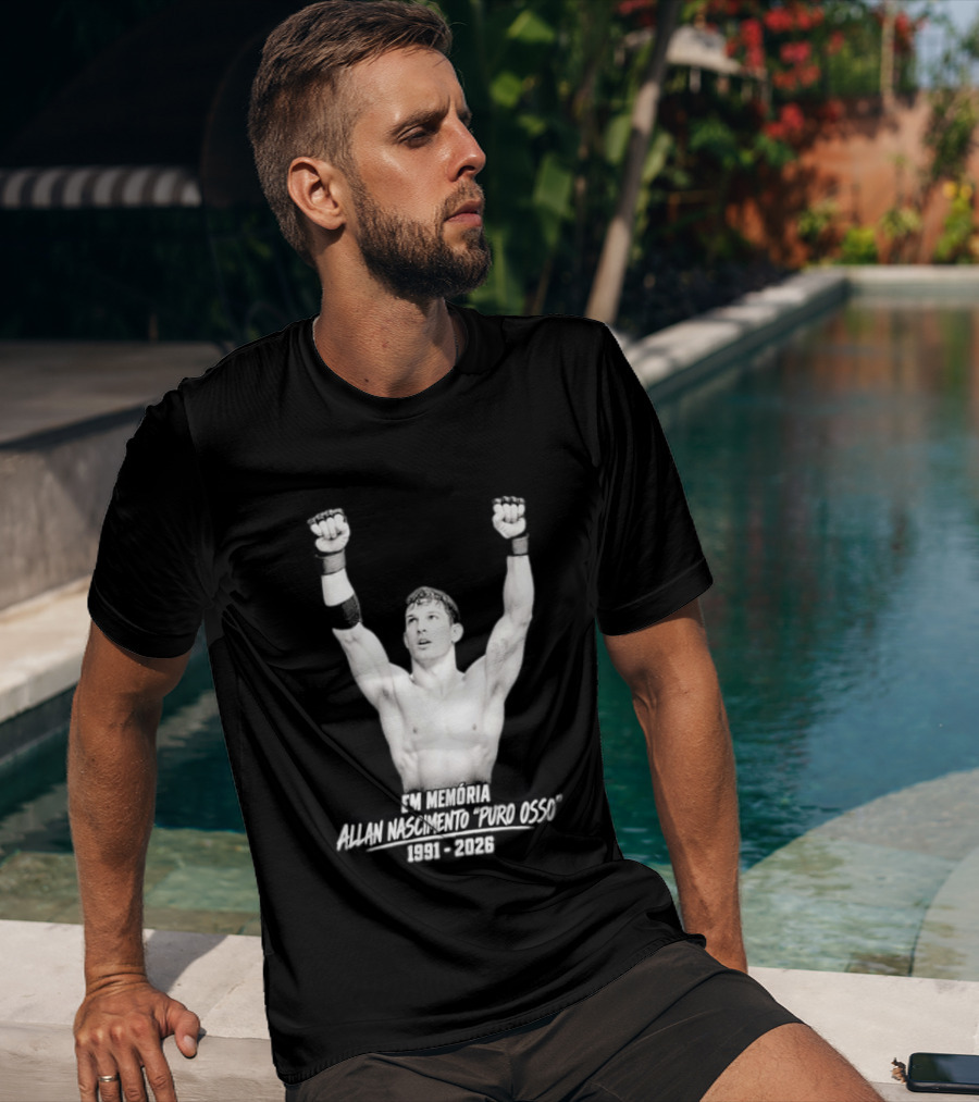 Ian Machado Garry Em Memória Allan Nascimento Puro Osso 1990 2026 T-Shirt