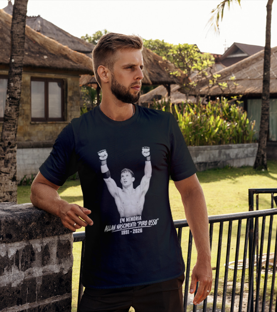 Ian Machado Garry Em Memória Allan Nascimento Puro Osso 1990 2026 T-Shirt