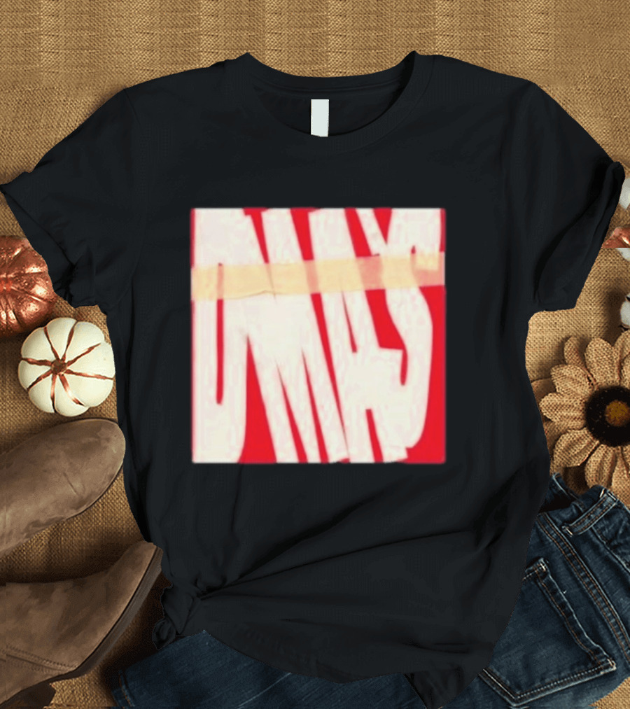 DMA's DMA's Album Cover Art Distorted Red White T-Shirt