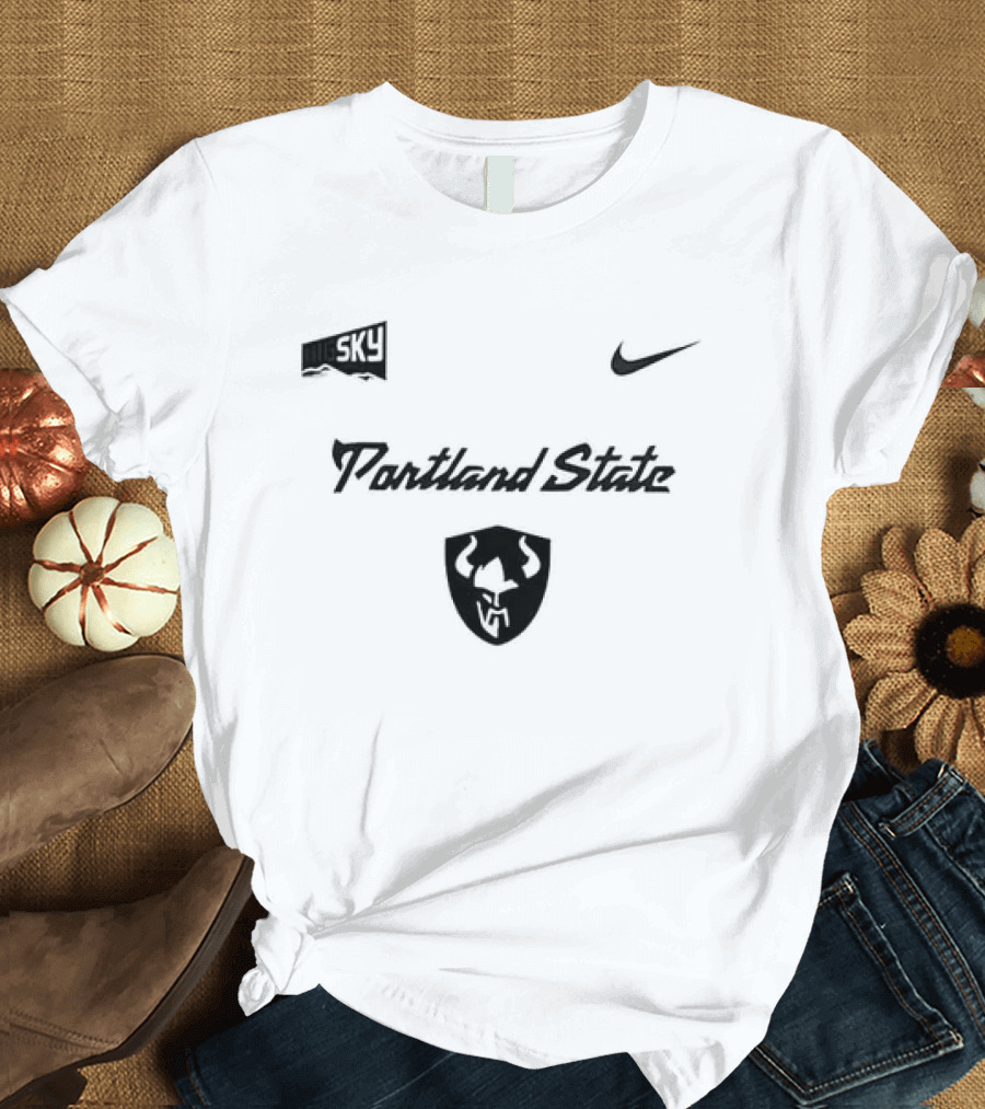Portland State Vikings Nike Special Edition SKO Shield T-Shirt
