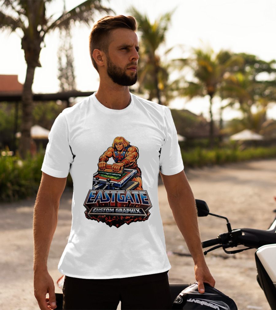 Eastgate Custom Graphix He Man Screen Printing T-Shirt