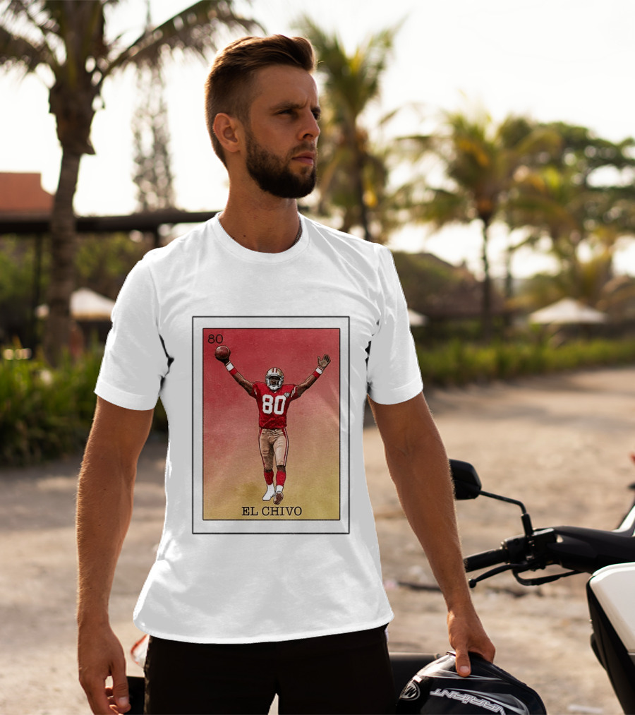El Chivo 80 San Francisco 49ers Loteria Card T-Shirt