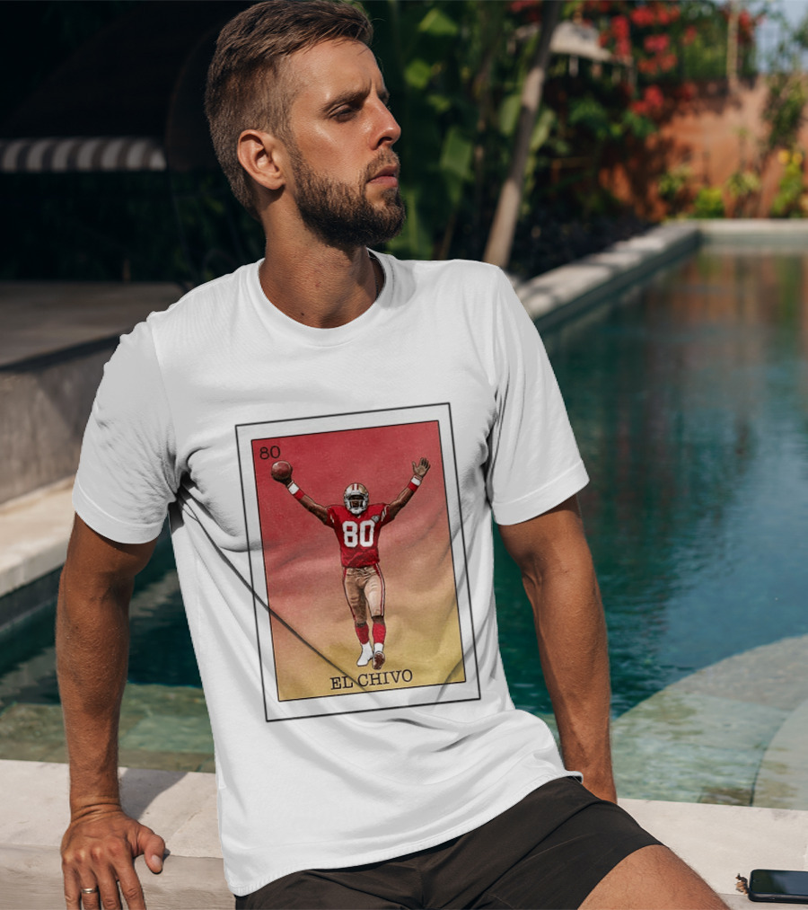 El Chivo 80 San Francisco 49ers Loteria Card T-Shirt