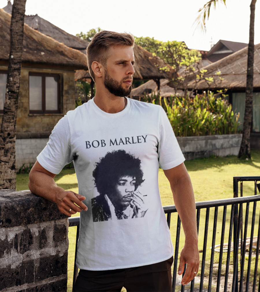 Bob Marley Jimi Hendrix T-Shirt