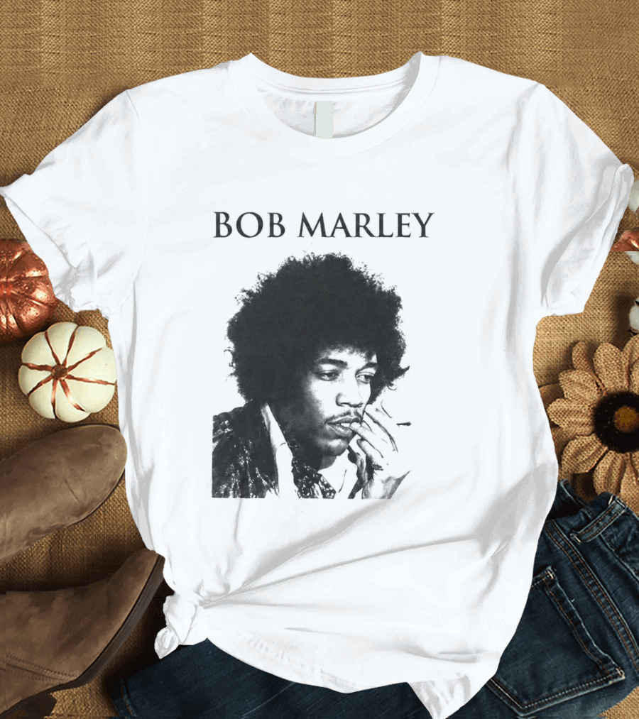 Bob Marley Jimi Hendrix T-Shirt