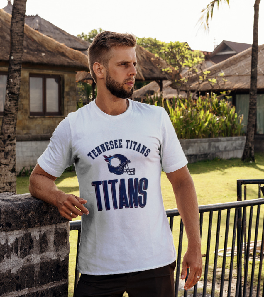 Tennessee Titans Everyone Es Women's Sports Titans Helmet T-Shirt