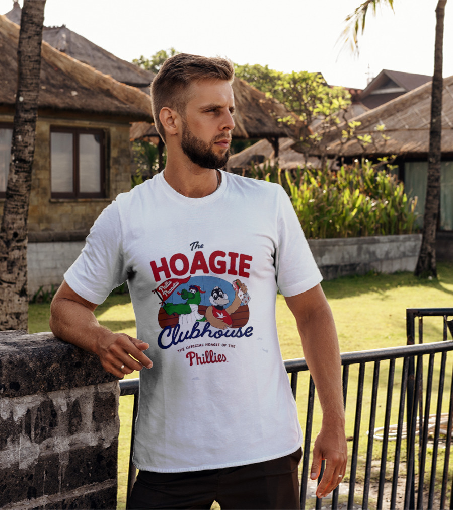The Hoagie Clubhouse Official Hoagie Of The Phillies T-Shirt