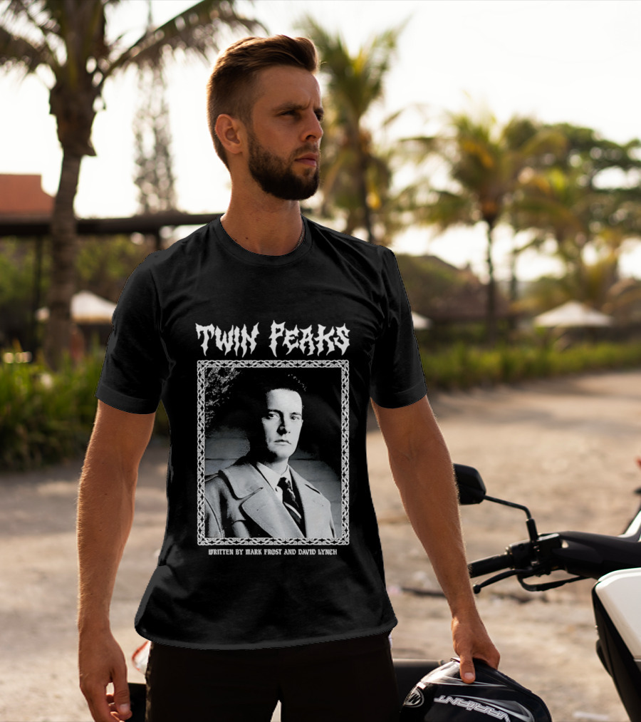 Twin Peaks Written By Mark Frost And David Lynch Dale Cooper T-Shirt
