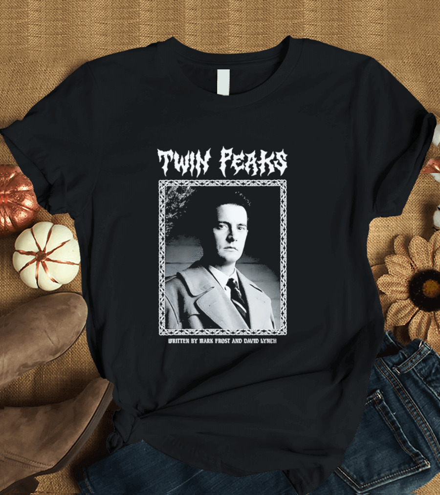 Twin Peaks Written By Mark Frost And David Lynch Dale Cooper T-Shirt