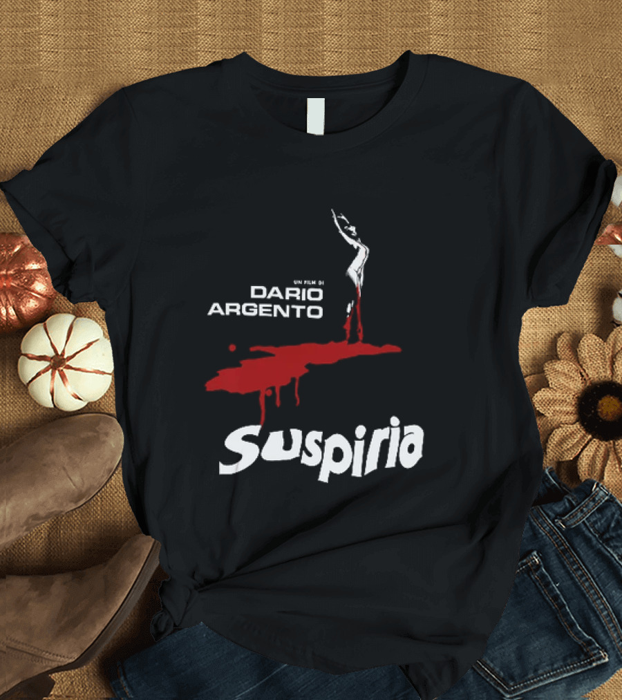 Dario Argento Suspiria Horror Classic Red Drip T-Shirt