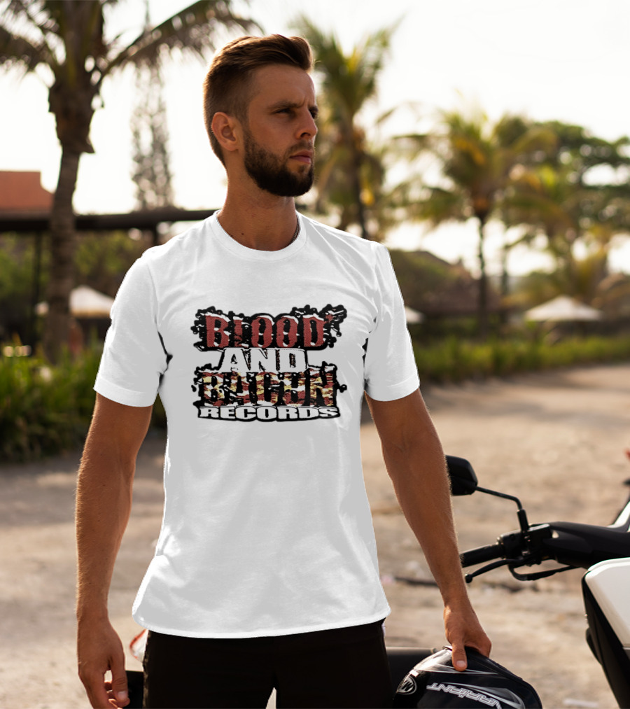 Blood And Bacon Records Rugged T-Shirt