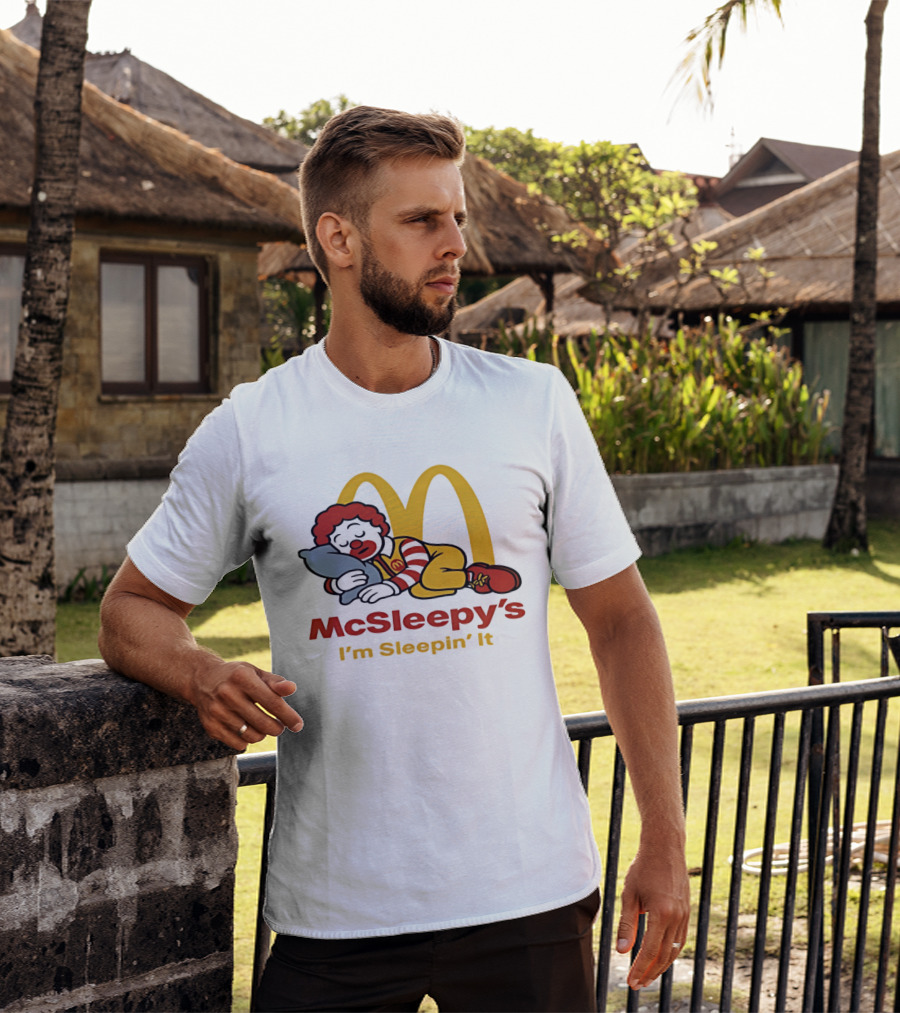 McSleepy's I'm Sleepin' It Ronald McDonald T-Shirt