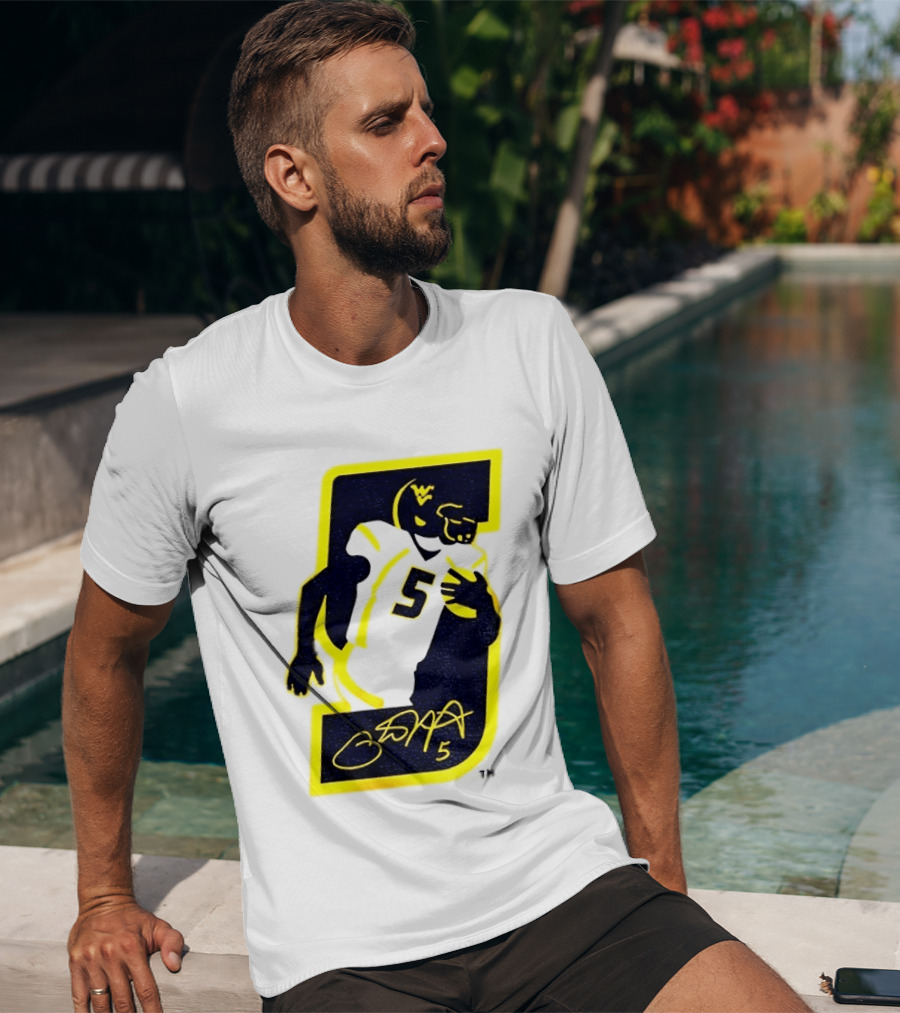 Thank You Pat White 5 West Virginia Mountaineers Retirement 84 T-Shirt