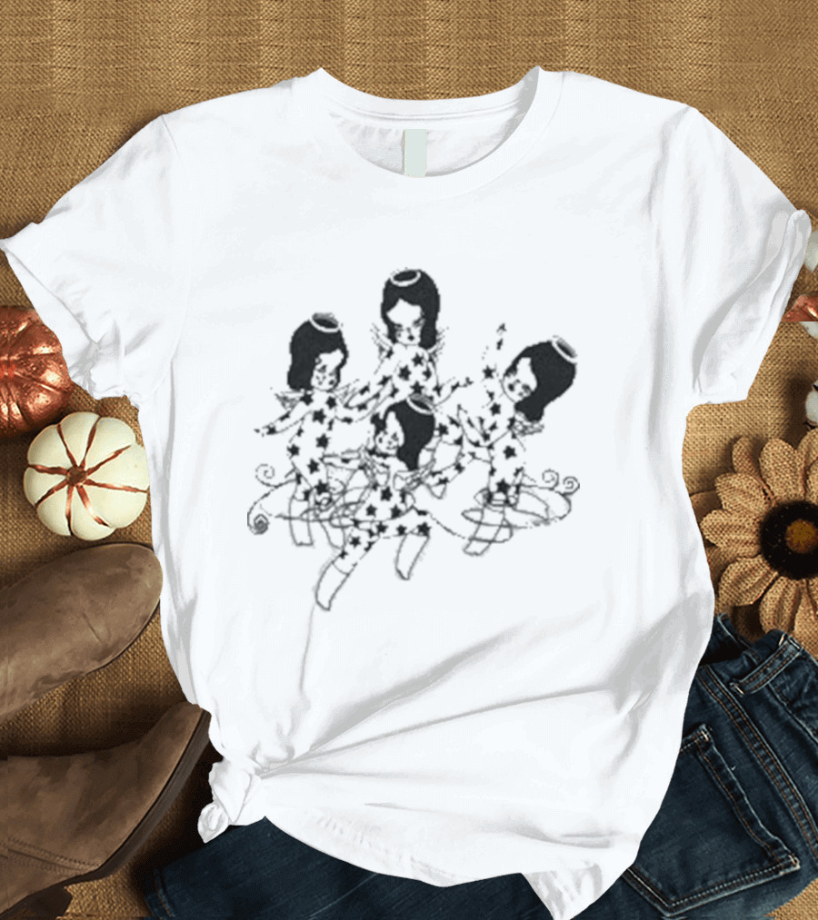 Valfre Fraternidad Three Figures Embrace Sketch T-Shirt