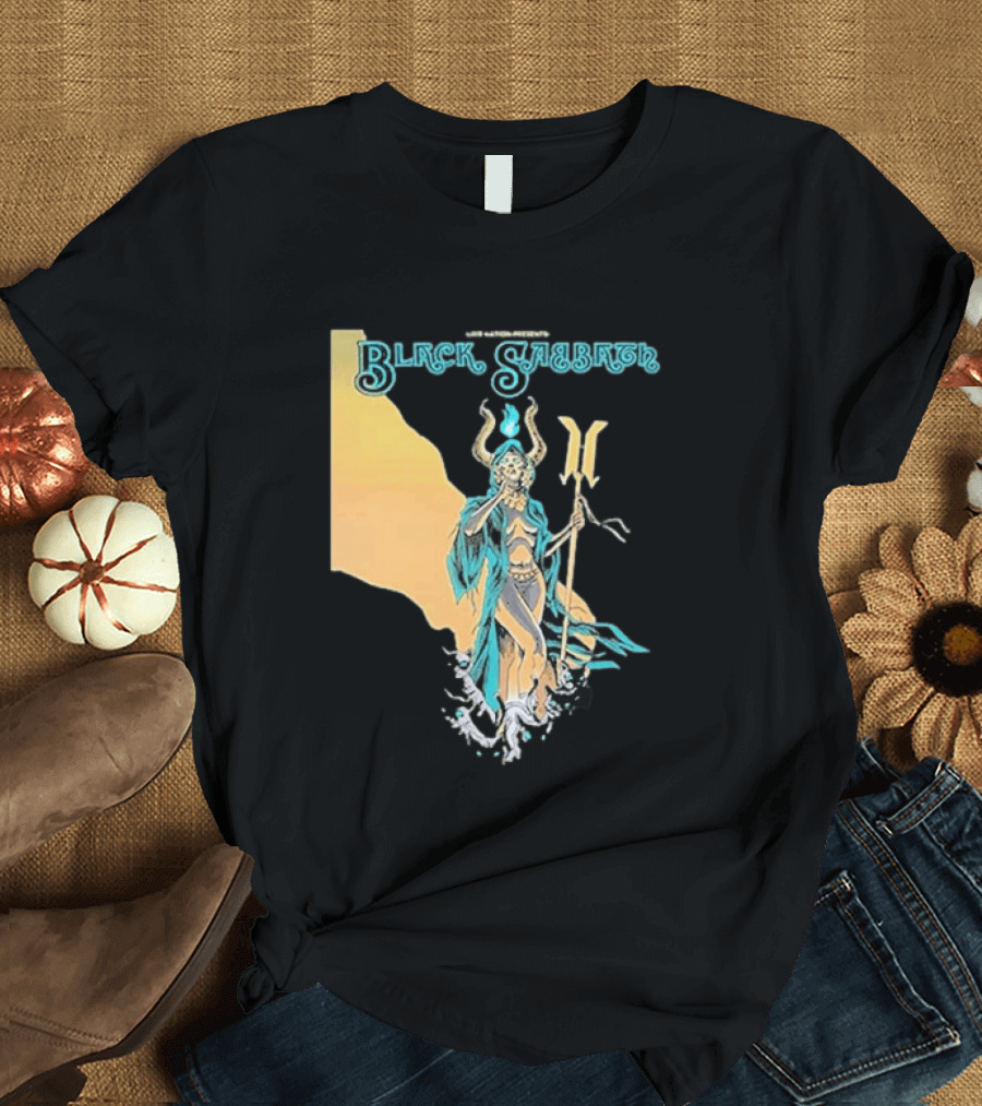 Black Sabbath BB&T Pavilion Camden NJ August 19 2026 Mythical Deity T-Shirt