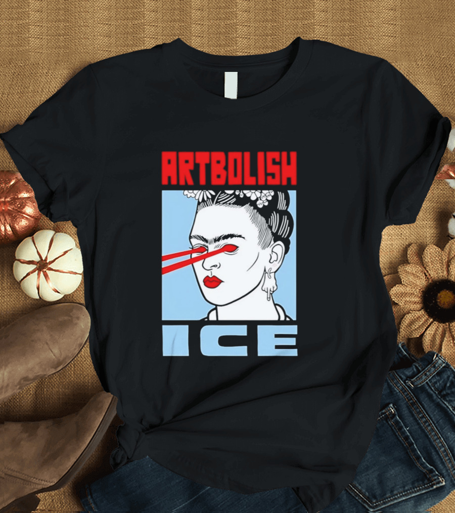 ARTBOLISH ICE Frida Kahlo Lalo T-Shirt